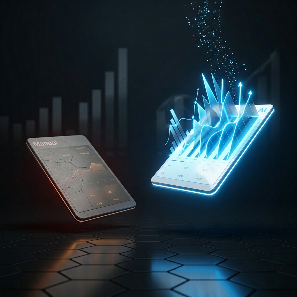 The Data Behind AI vs. Manual: What the Numbers Actually Show