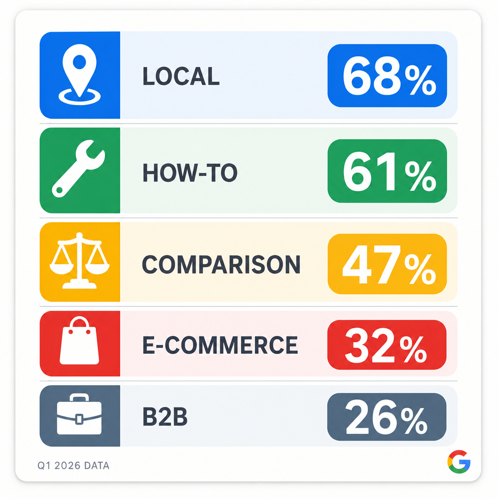Industry-Specific AI Mode Performance Patterns