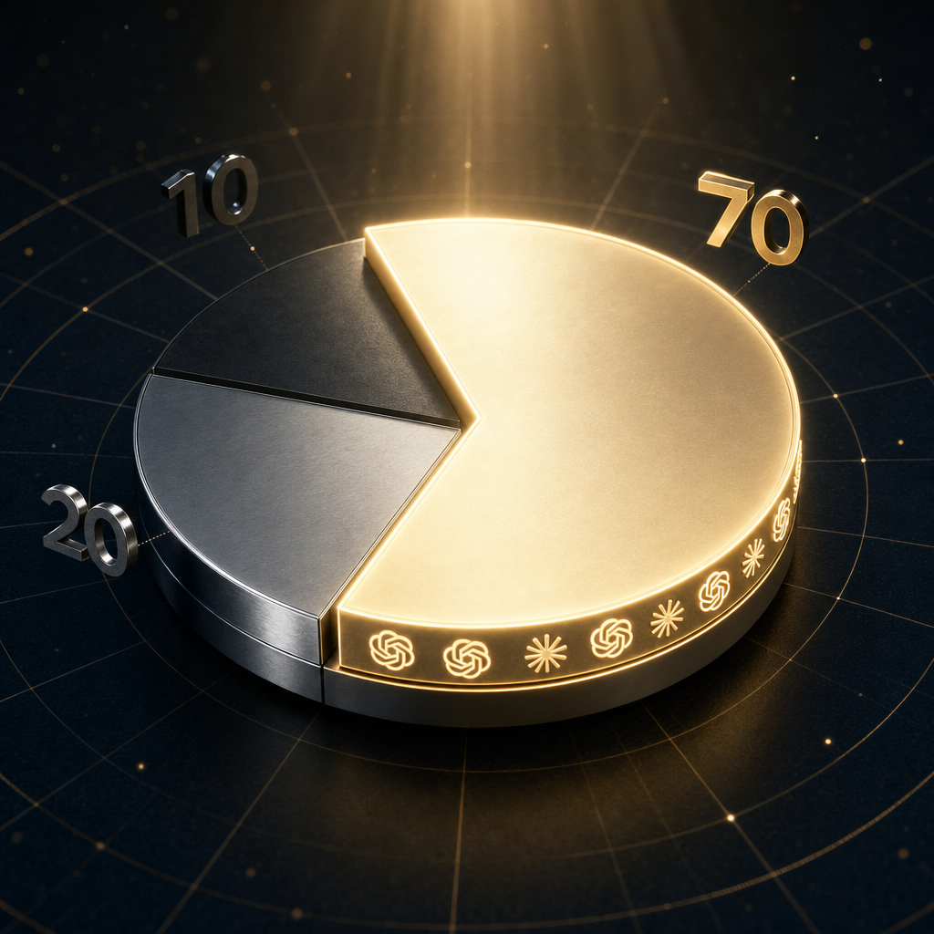 The 10-20-70 Rule for AI and What It Means for Multi-Model Strategy