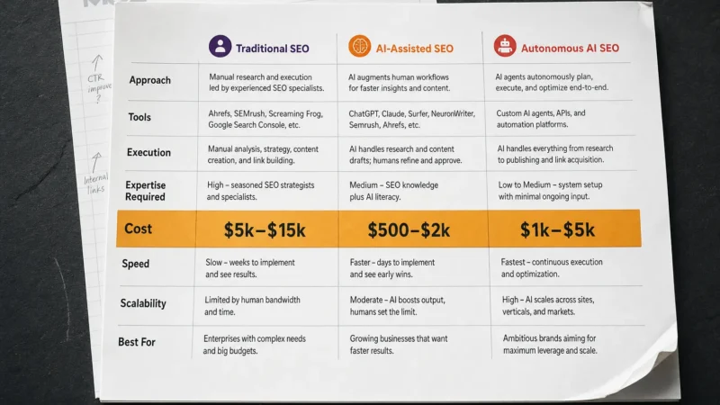 AI SEO vs Traditional SEO: What Actually Works in 2026