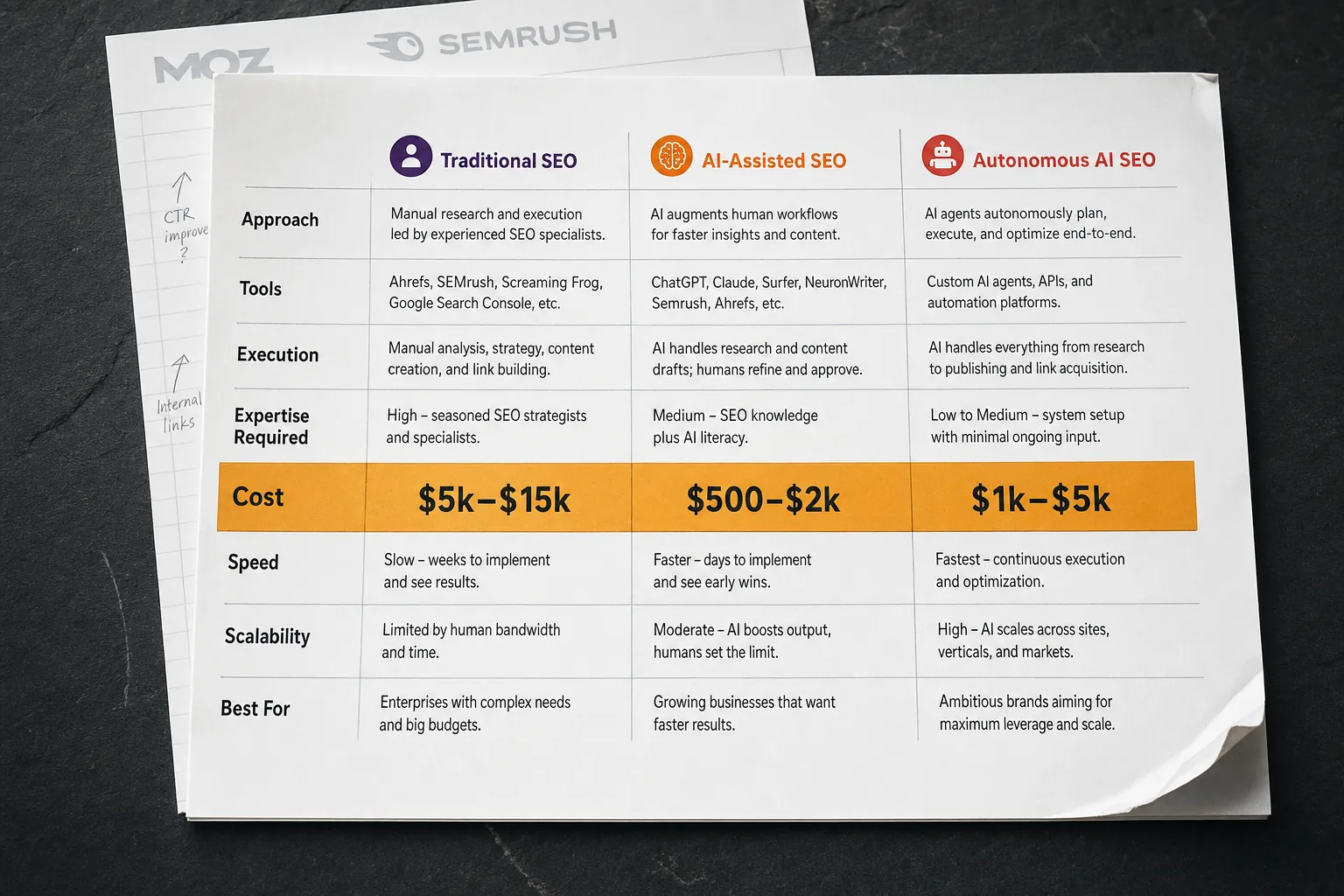 AI SEO vs Traditional SEO: What Actually Works in 2026