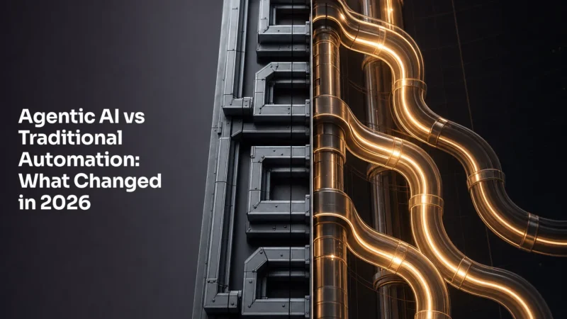 Agentic AI vs Traditional Automation: What Changed in 2026