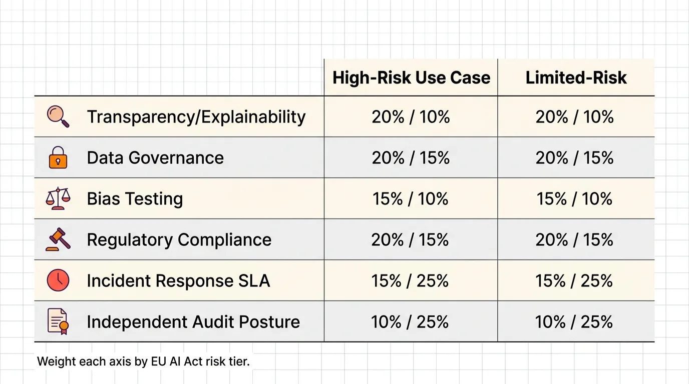 Enterprise AI Vendor Trust Evaluation Framework